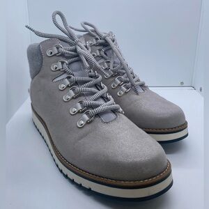 White Mountain Clifton Grey Ankle Boots Size 9.5